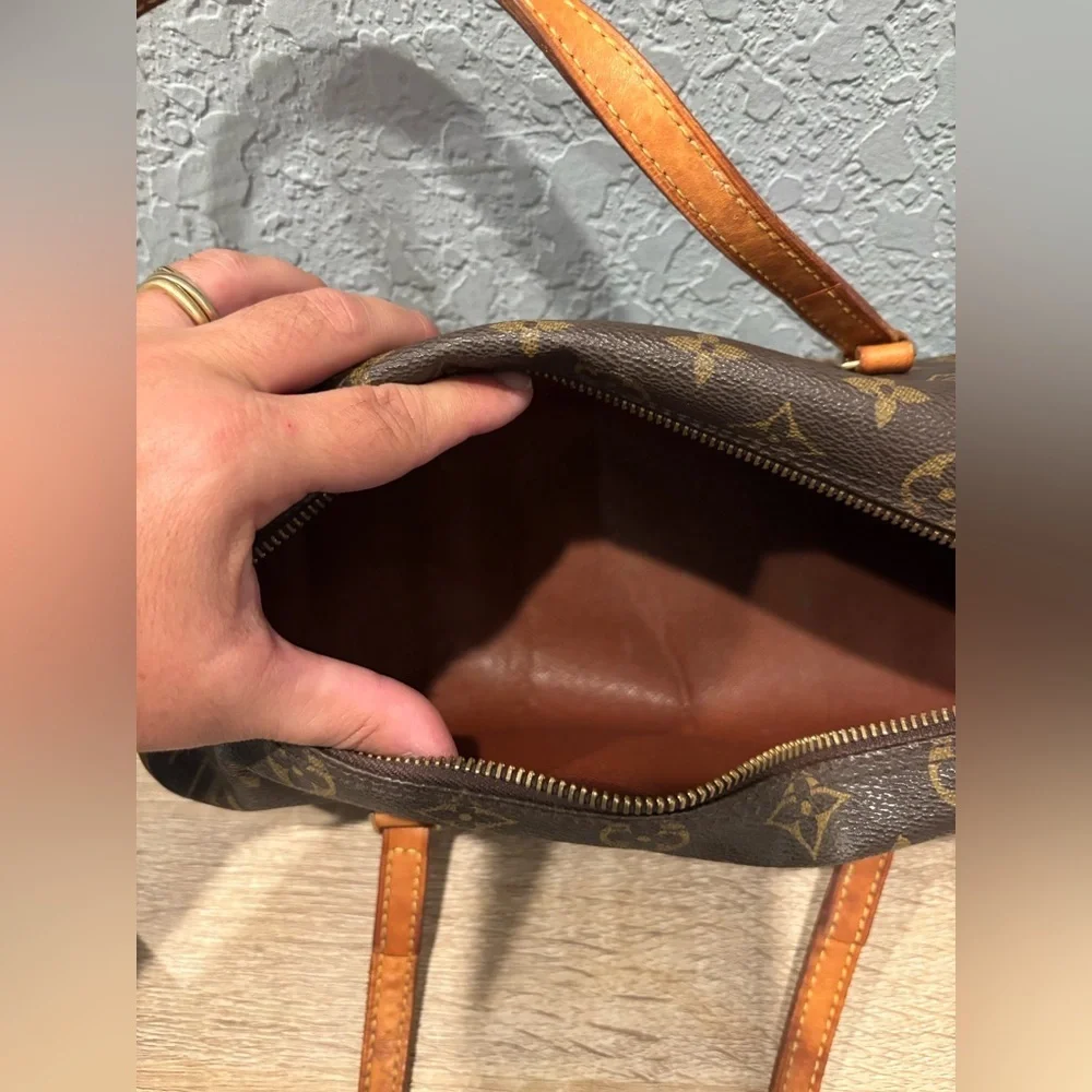 Louis Vuitton Barrel Monogram Brown Papillon Bag 30
